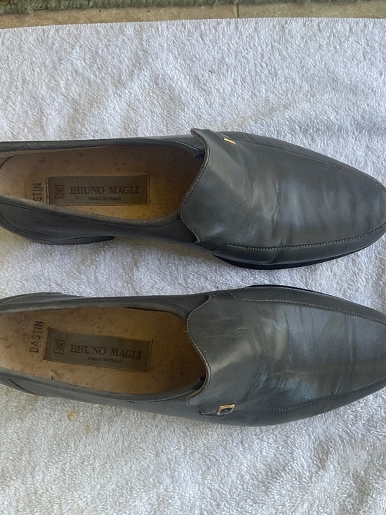 Bruno Magli Mens Shoes Gray US 8 Vintage From Mid 80’s Dustin Model main image 4